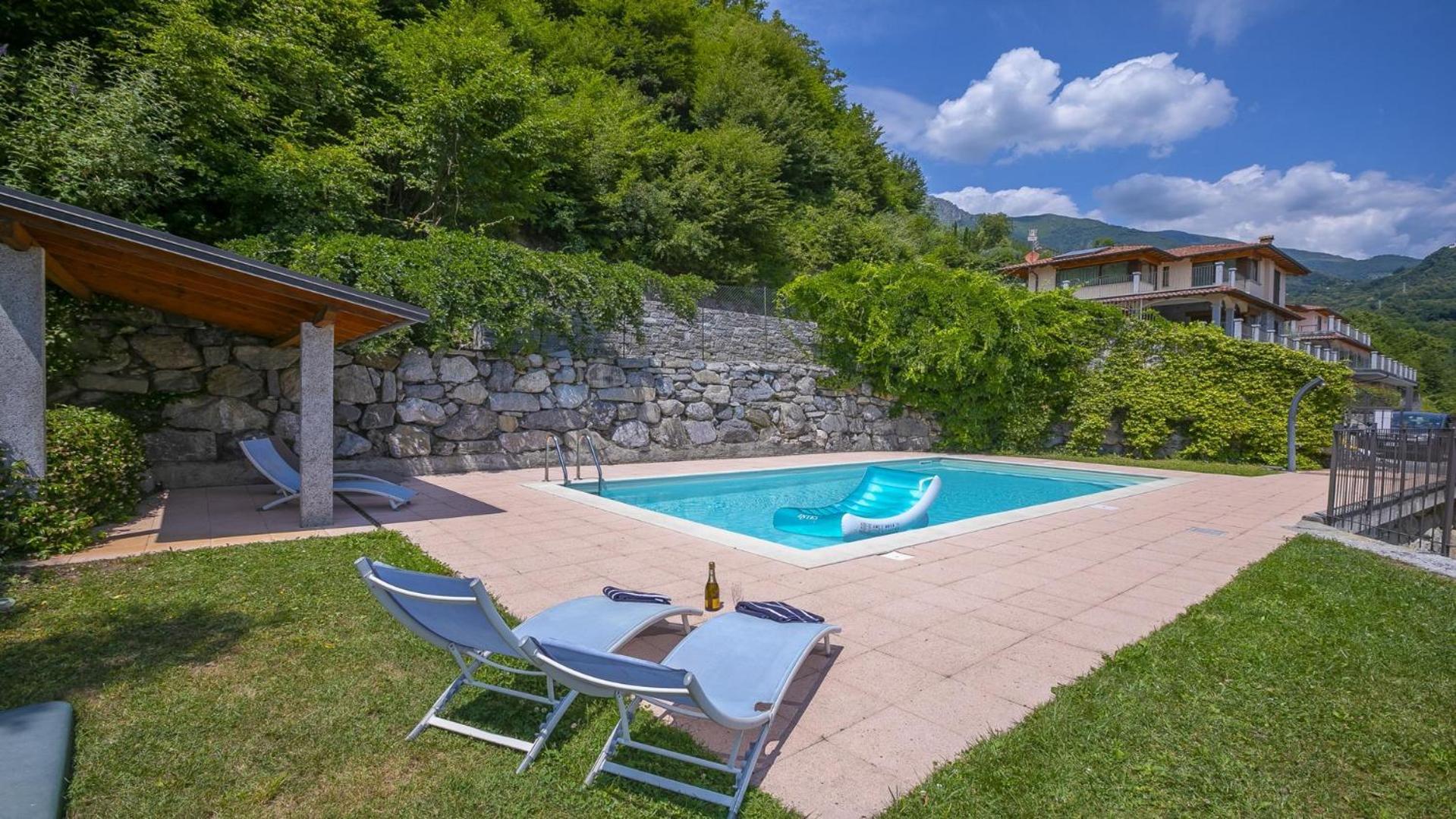 Villa Aurelia Plesio Bagian luar foto